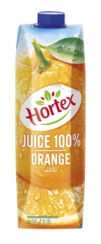 HORTEX 100% SUC DE PORTOCALE 1L CARTON