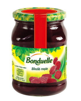 Sfecla rosie rondele Bonduelle, borcan, 580 g