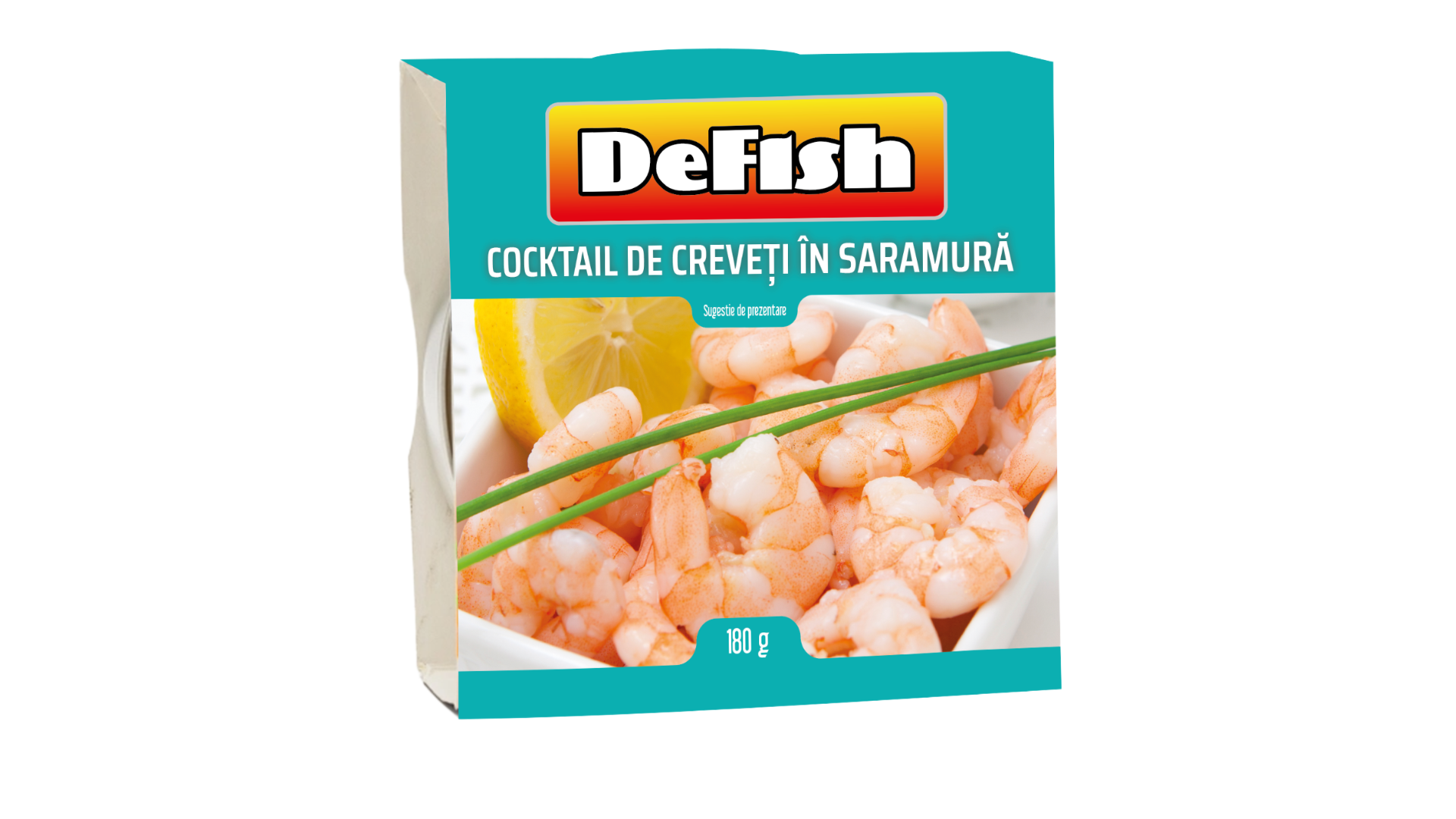 DEFISH COCKTAIL CREVETI IN SARAMURA CUTIE 180G