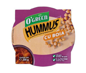 Hummus cu boia O'Green, 200g