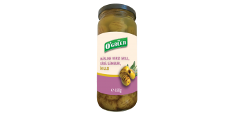 OGREEN MASLINE VERZI  IN ULEI GRILL 430G