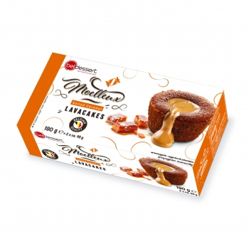 Lava cake cu caramel Beldessert, 2x90g