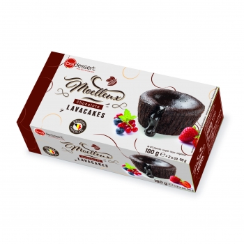 Lava cake cu ciocolata Beldessert, 2x90g