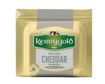 Cheddar maturat Kerrygold, 200 g
