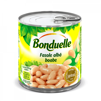 Fasole alba boabe Bonduelle, cutie, 400 g