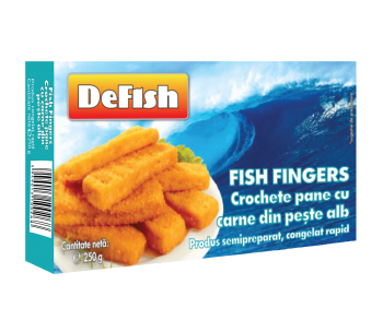 Fish Fingers DeFish, 250 g
