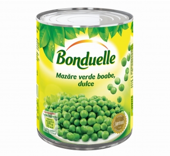 Mazare verde boabe Bonduelle, Cutie, 800 g
