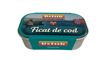 Ficat de cod DeFish, Cutie, 115 g