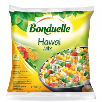 Amestec de legume cu orez Hawai Mix Bonduelle, Punga, 400 g