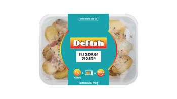 DEFISH FILE DE DORADA CU CARTOFI  250G