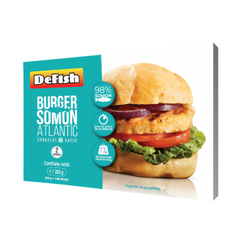 Burger de somon DeFish 200g