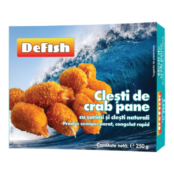Clesti naturali de crab pane DeFish 250 g